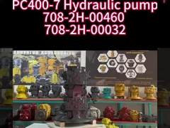 Komatsu PC400-7 PC450-7 ปั๊มน้ําแข็งหลัก 708-2H-00460 708-2H-00032