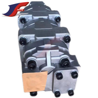 เครื่องปั๊มเกียร์ 705-55-34110 705-55-34090 เครื่องปั๊มไฮดรอลิกสามตัว