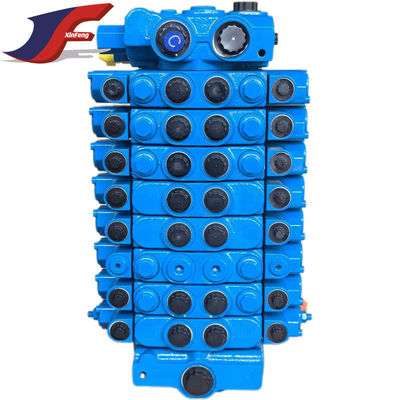 Rexroth RS12 ไฮดรอลิกหลายทาง วาล์วควบคุมส่วนสําหรับเครื่องจักรกล